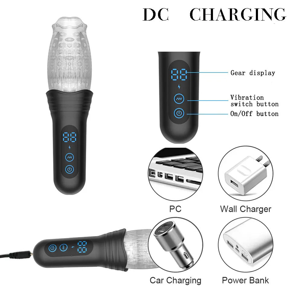 Vibrating Fleshlight (Pocket Lover)