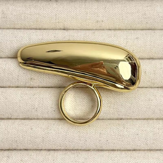 Sculpted Isle Ring