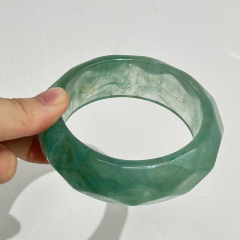 Smudge Art Resin Bangle