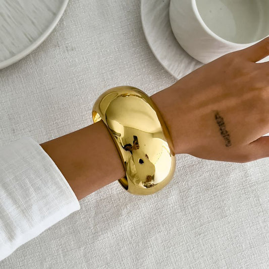 Polished Wide Cuff