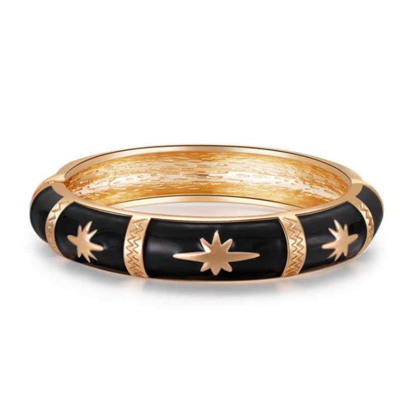 Starburst Enamel Bangle