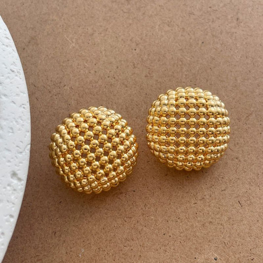 Sunlit Halo Earrings