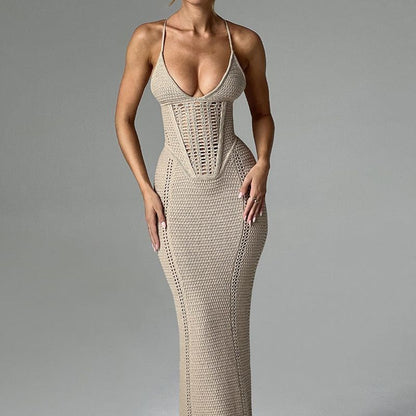 Cabana Nights Knit Maxi