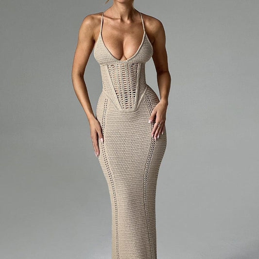 Cabana Nights Knit Maxi