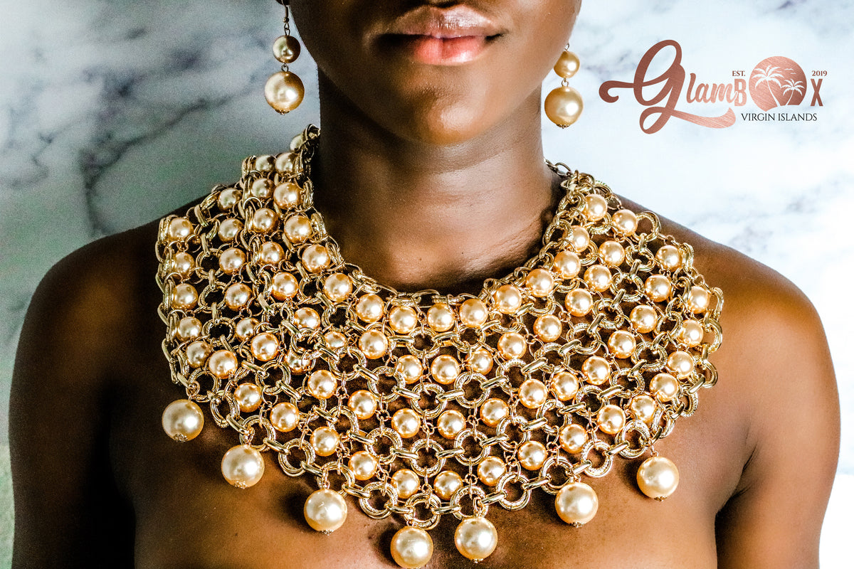 Pearl 5 Layer Gold and Cream