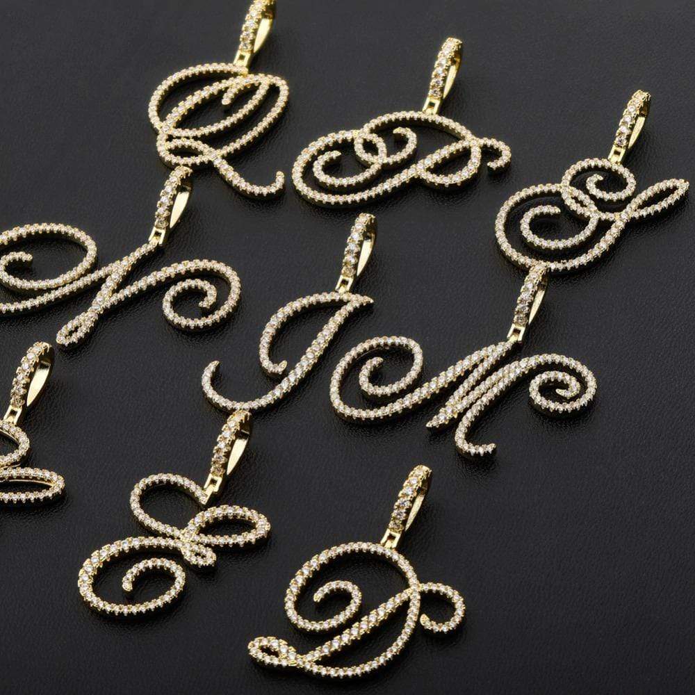 Stylish Letter Tennis Necklace