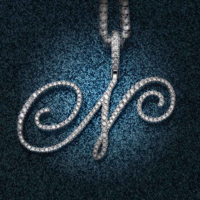 Stylish Letter Tennis Necklace