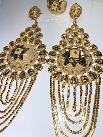 Jasmine Statement Earrings