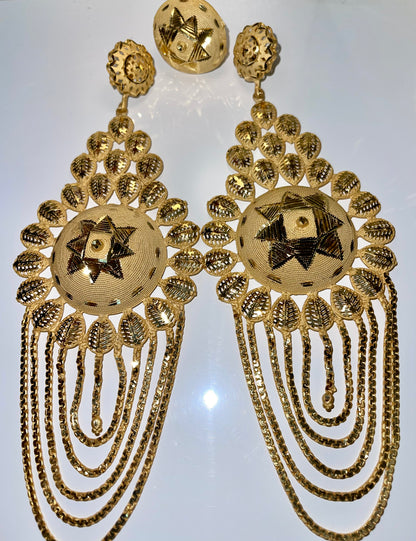 Jasmine Statement Earrings