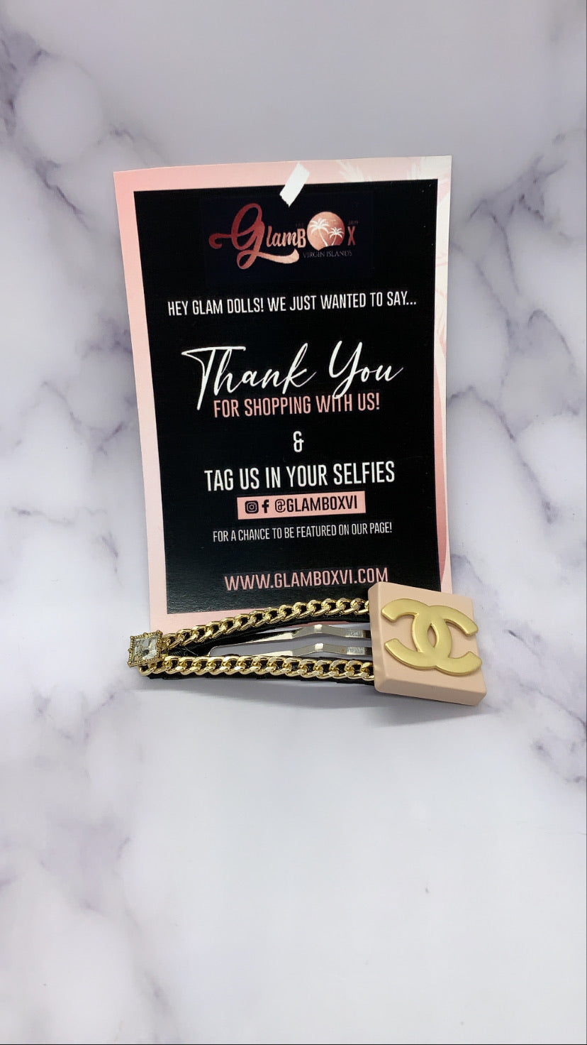 Chanel Me Please Hair Clip
