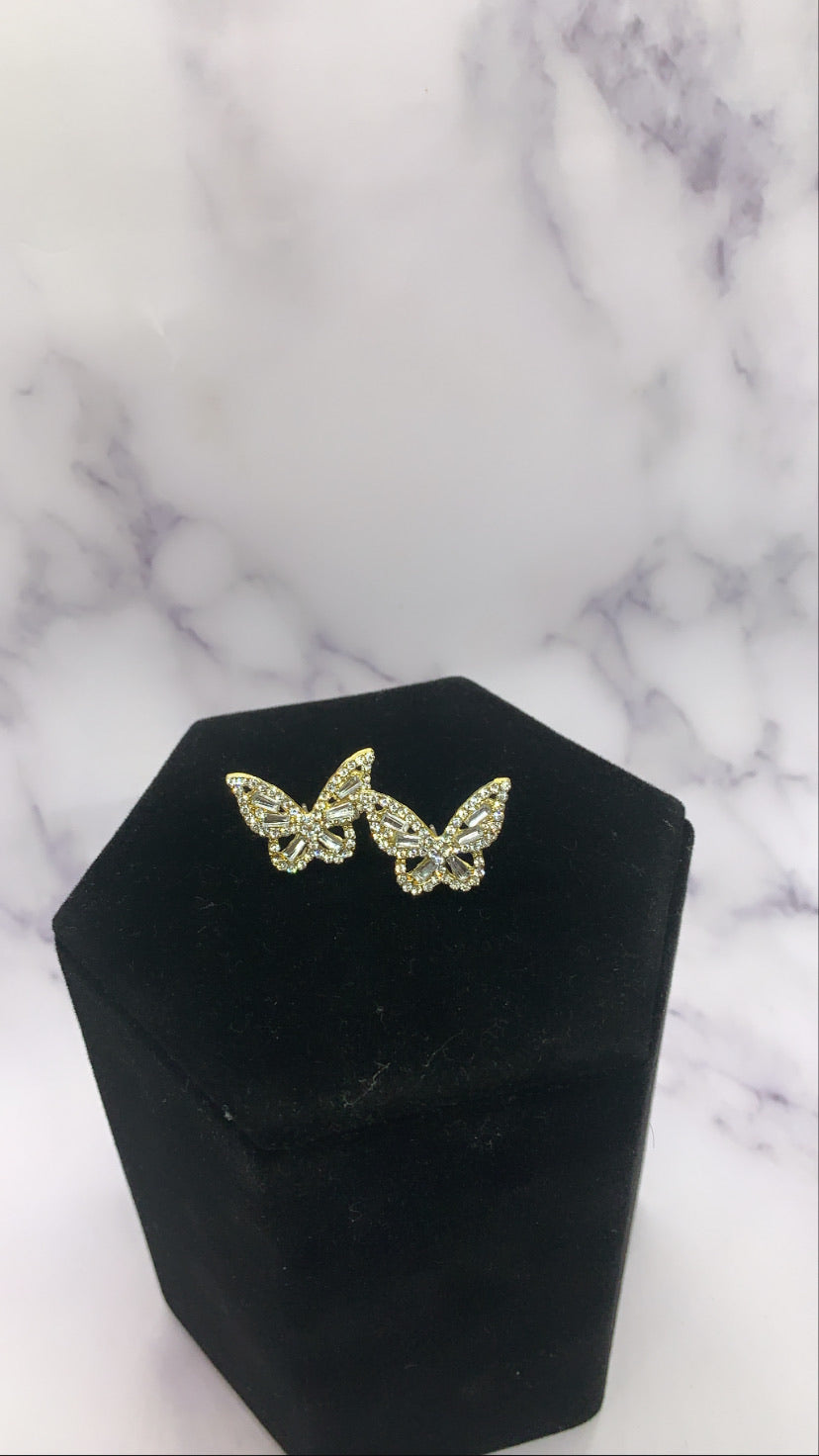 Butterfly Stud Earrings