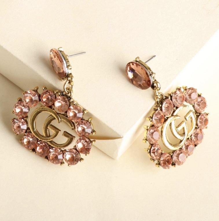 Gucci Upcycled Teardrop Earrings (GG) – Pink Magnolia Boutique LLC