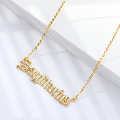 Icy Zodiac Necklace