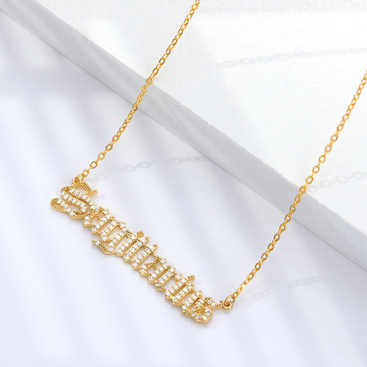 Icy Zodiac Necklace