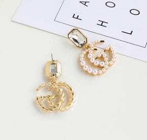 Gucci Pearl Inspired Drop Earrings