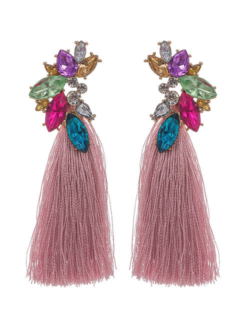 Glorious Moment Earrings  - PINK